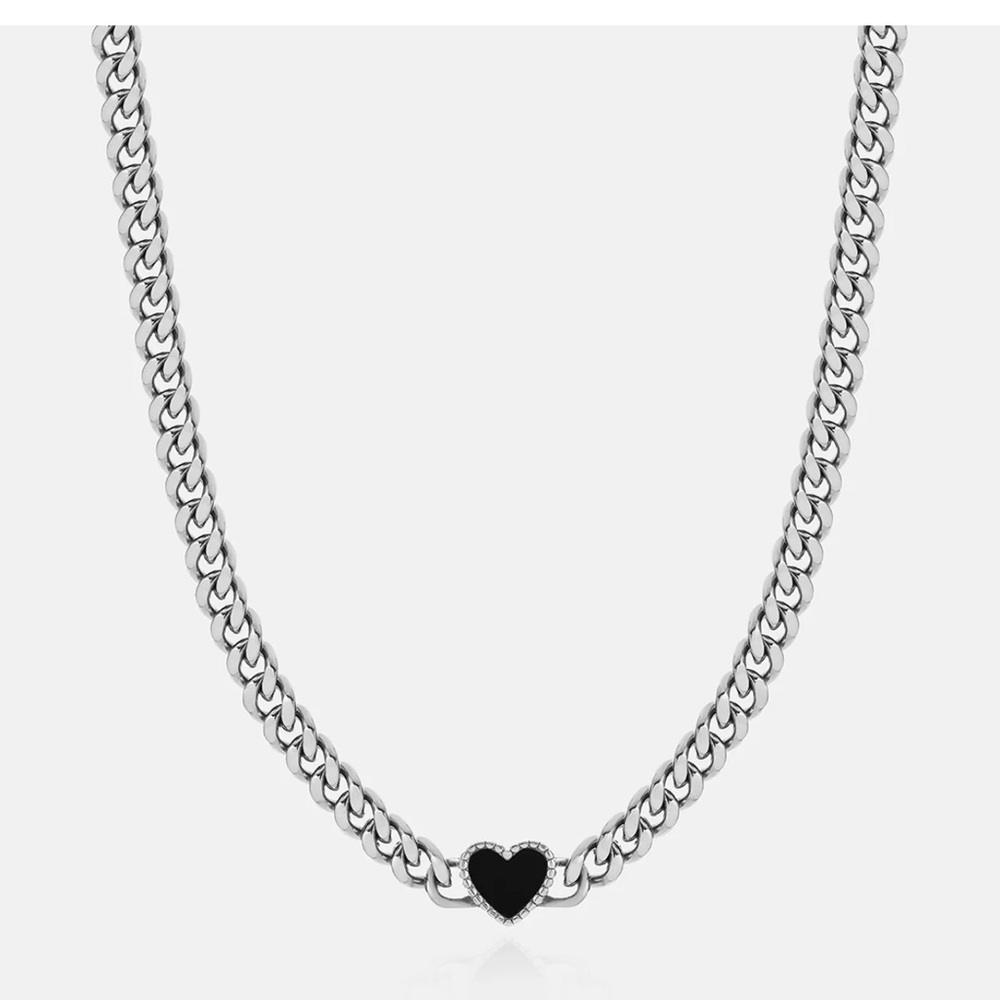 Bella Heart Necklace- worn once